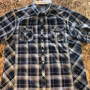 BKE Short Sleeve Button Down Shirt